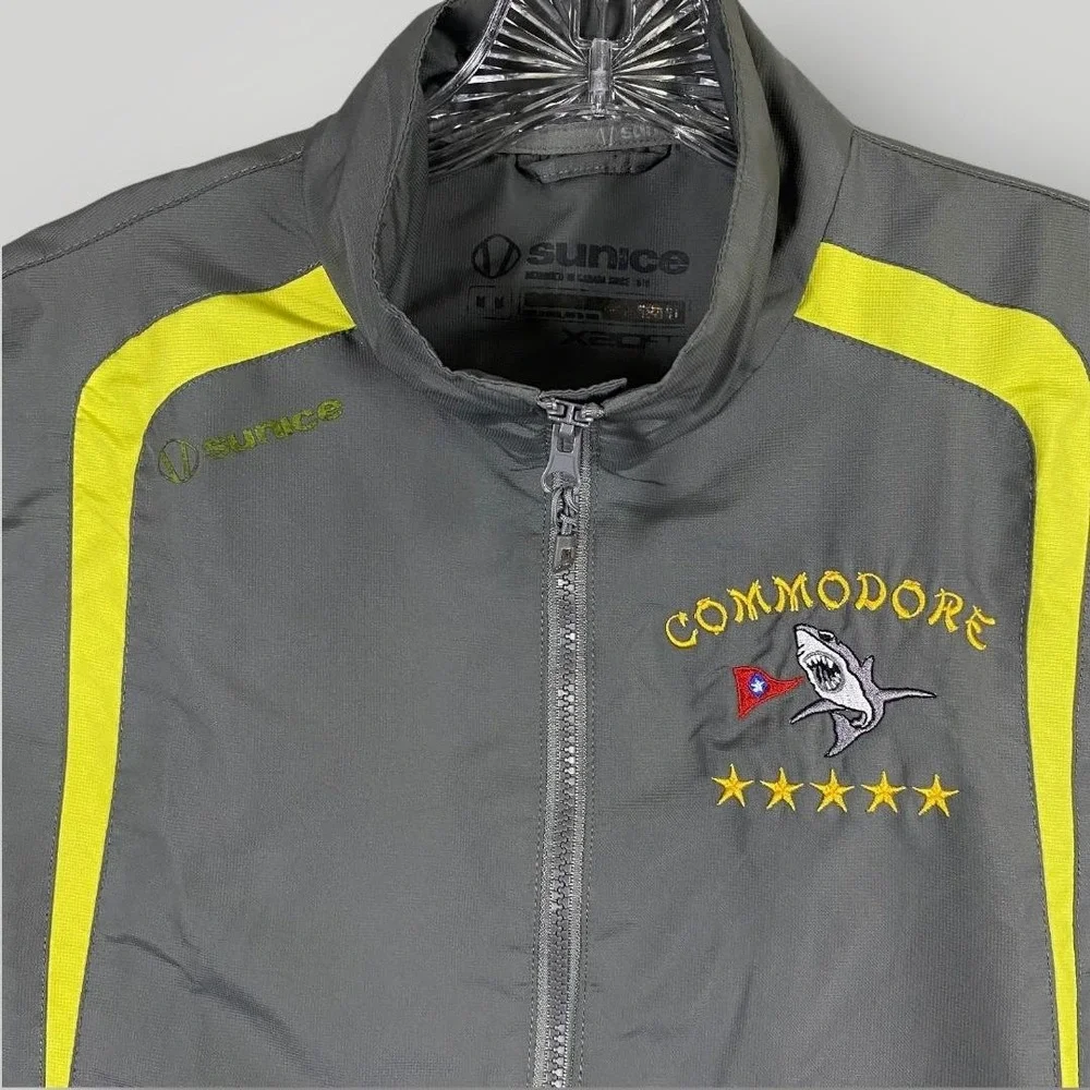 Sunice X20T Vest Mens XL Commodore Embroidered Shark‎ Boating Golf Sailing
